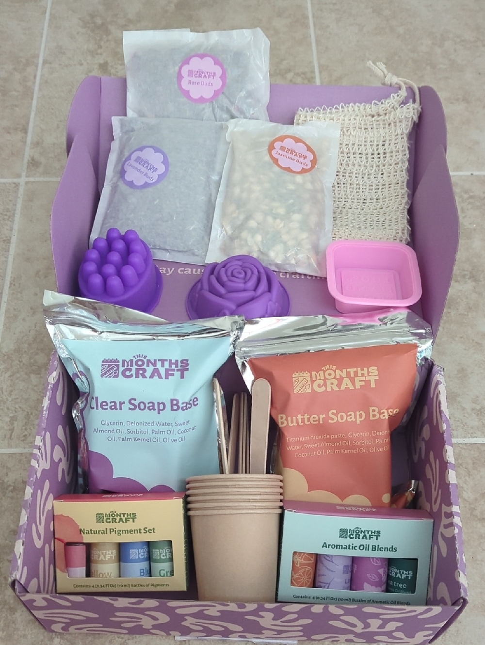 This Month's Craft Soap Making Kit New